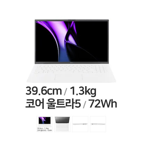 LG전자 2024 그램15 15ZD90S-GX56K (SSD 256GB)